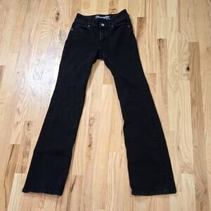 Wrangler women's BootCut Jeans Black size 1X32 1009MW28K